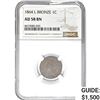 Image 1 : 1864 1C Bronze Indian Head NGC AU58 BN