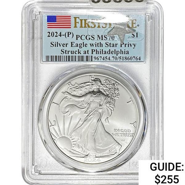 2024 Silver Eagle PCGS MS70