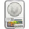Image 2 : 2020 Silver Eagle NGC MS70