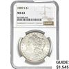 1889 S Morgan Dollar NGC MS 63