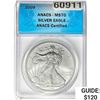 2009 Silver Eagle ANACS MS70