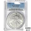 Image 1 : 2002 Silver Eagle PCGS MS69
