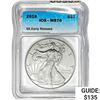 Image 1 : 2018 Silver Eagle NGC MS70