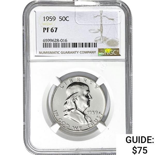 1959 50C NGC PF67