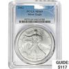 Image 1 : 2002 Silver Eagle PCGS MS69
