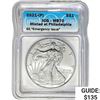 Image 1 : 2021-P Silver Eagle ICG MS70