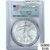 Image 1 : 2019 Silver Eagle PCGS MS70