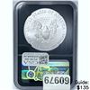Image 2 : 2021 Silver Eagle NGC MS70