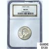 Image 1 : 1952 S 25C NGC MS66 SILVER