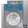 2010 Silver American Eagle ANACS MS70