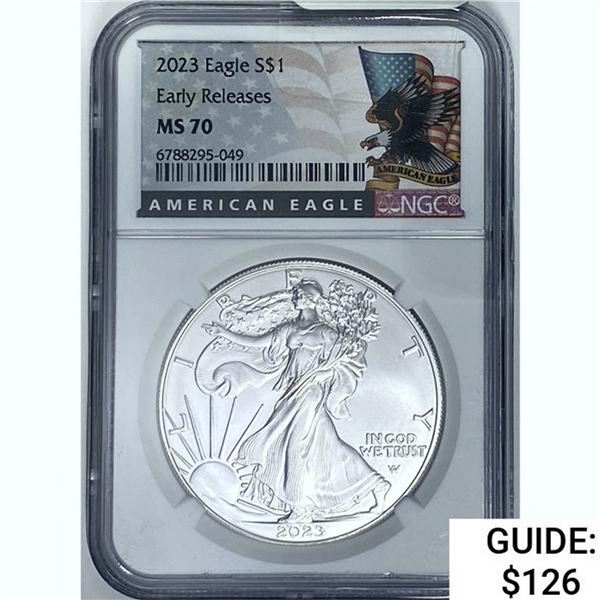 2023 W Silver Eagle NGC MS70