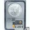 Image 2 : 1997 Silver Eagle NGC MS69