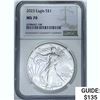Image 1 : 2023 Silver Eagle NGC MS70