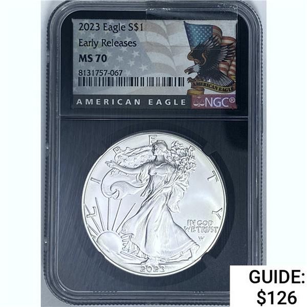 2023 W Silver Eagle NGC MS70