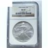 Image 3 : [2] 1995 Silver Eagle NGC MS69