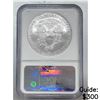 Image 4 : [3] 2008-2010 Silver Eagle NGC GEMUNC
