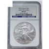 Image 5 : [3] 2008-2010 Silver Eagle NGC GEMUNC