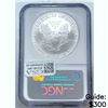 Image 6 : [3] 2001-2004 Silver Eagle NGC MS69