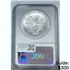 Image 6 : [3] 1999-2002 Silver Eagle NGC MS69
