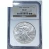Image 3 : [3] 2001 Silver Eagle NGC MS69