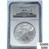 Image 1 : [3] 1998 Silver Eagle NGC MS69