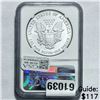 Image 2 : 1992 Silver Eagle NGC MS 69