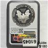 Image 2 : 2006-W Silver Eagle NGC PF 69 Ultra Cameo
