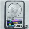 Image 2 : 2015 Silver Eagle NGC MS 69
