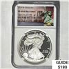 Image 1 : 2010-W Silver Eagle NGC PF 69 ULTRA CAMEO
