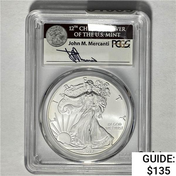 2017 Silver Eagle PCGS (Grade not visible)