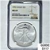 Image 1 : 1992 Silver Eagle NGC MS 69