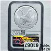 Image 2 : 2022 Eagle Silver NGC MS 70