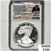 Image 1 : 2019(W) Silver Eagle NGC PF 69 ULTRA CAMEO