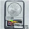 Image 2 : 2022 Silver Eagle NGC MS 70