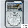 Image 1 : 2023(W) Silver Eagle NGC MS 70