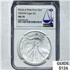 Image 1 : 2024(W) Silver Eagle NGC MS 70