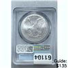 Image 2 : 2021 Silver Eagle Type 2 PCGS MS70