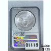 Image 2 : 2016 Silver Eagle NGC MS 70
