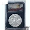 Image 1 : 2021 Silver Eagle NGC MS 70