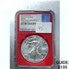 Image 1 : 2016 Silver Eagle NGC MS70