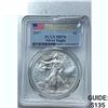 Image 1 : 2017 Silver Eagle PCGS MS70
