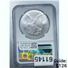 Image 2 : 2022 Silver Eagle NGC MS 70
