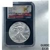 Image 1 : 2021 Silver Eagle NGC MS 70