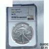Image 1 : 2021 Silver Eagle NGC MS 70