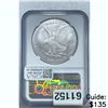 Image 2 : 2021 Silver Eagle NGC MS 70