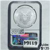 Image 2 : 2016 Silver Eagle NGC MS 70