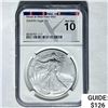 Image 1 : 2024(W) Silver Eagle NGC MS 10
