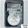 Image 1 : 2021(S) Silver Eagle NGC MS 70