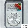 Image 1 : 2021 Silver Eagle NGC MS 70