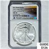 Image 1 : 2021 Silver Eagle NGC MS 70